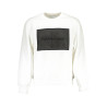 CALVIN KLEIN WHITE MEN&39S SWEATSHIRT WITHOUT ZIP