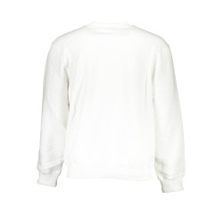 CALVIN KLEIN WHITE MEN&39S SWEATSHIRT WITHOUT ZIP