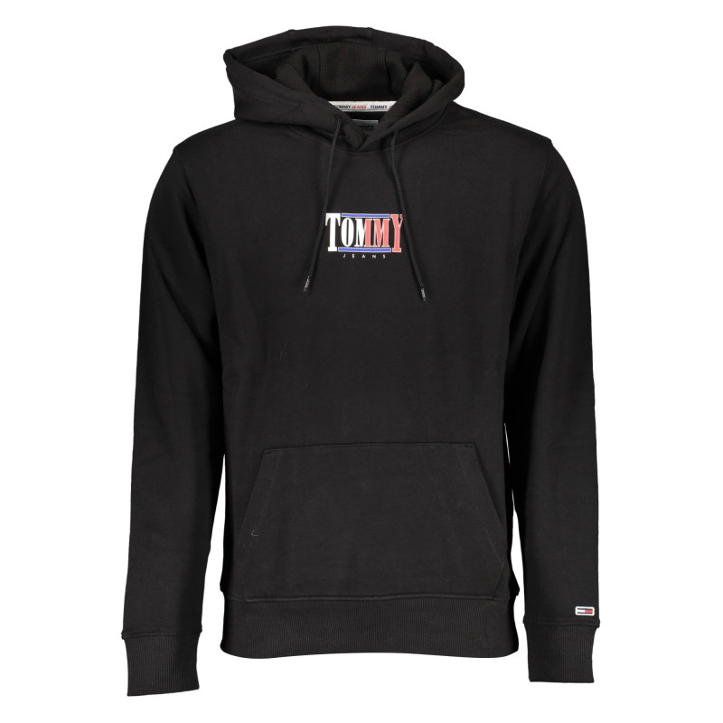 TOMMY HILFIGER SWEATSHIRT WITHOUT ZIP BLACK MAN