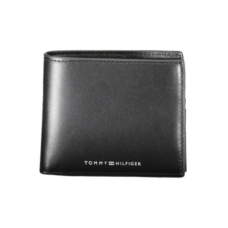 TOMMY HILFIGER BLACK MAN WALLET