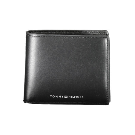 TOMMY HILFIGER BLACK MAN WALLET