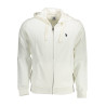 US POLO SWEATSHIRT WITH ZIP WHITE MAN