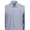 U.S. POLO CAMICIA MANICHE LUNGHE UOMO BLU