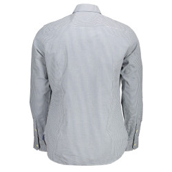 US POLO SHIRT LONG SLEEVE MAN LIGHT BLUE