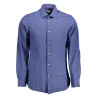 US POLO SHIRT LONG SLEEVE MAN BLUE