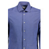 US POLO SHIRT LONG SLEEVE MAN BLUE