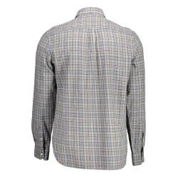 U.S. POLO CAMICIA MANICHE LUNGHE UOMO GRIGIO