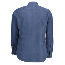 US POLO SHIRT LONG SLEEVE MAN BLUE