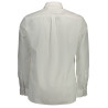 US POLO SHIRT LONG SLEEVE MAN WHITE