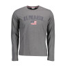 US POLO T-SHIRT LONG SLEEVE MAN GRAY