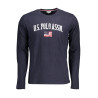 US POLO T-SHIRT LONG SLEEVE MAN BLUE