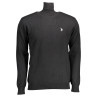 US MEN&39S BLACK POLO SHIRT