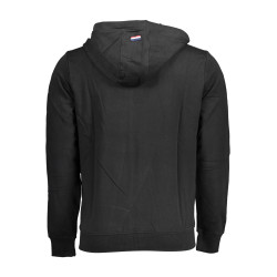 US POLO SWEATSHIRT WITH ZIP BLACK MAN