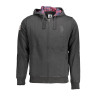 US POLO SWEATSHIRT WITH ZIP BLACK MAN