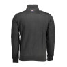 US POLO SWEATSHIRT WITH ZIP BLACK MAN