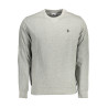 U.S. POLO FELPA SENZA ZIP UOMO GRIGIO