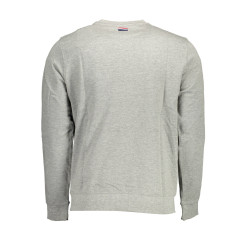 U.S. POLO FELPA SENZA ZIP UOMO GRIGIO