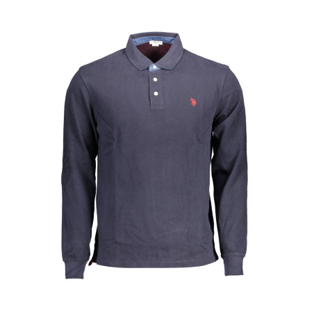 U.S. POLO POLO MANICHE LUNGHE UOMO BLU