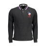 US POLO MEN&39S LONG SLEEVED POLO BLACK