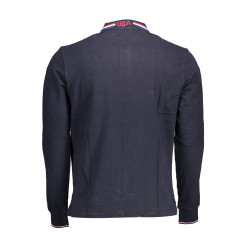 US POLO BLUE MEN&39S LONG SLEEVED POLO SHIRT