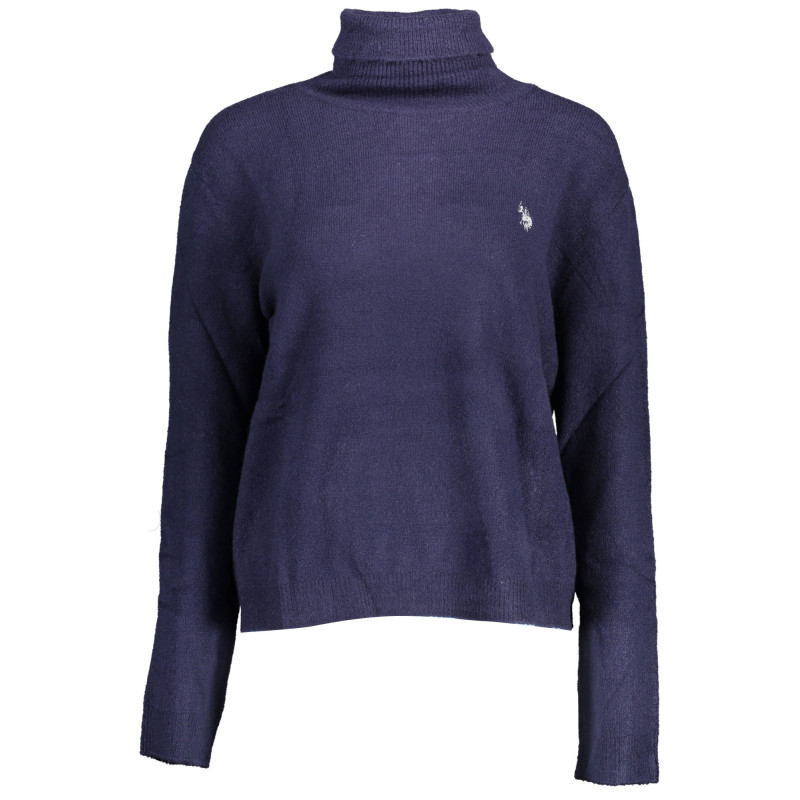 US BLUE WOMEN&39S POLO SWEATER