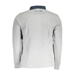 LA MARTINA POLO LONG SLEEVE MAN GRAY