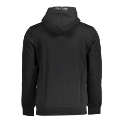 LA MARTINA MEN&39S BLACK ZIPPED SWEATSHIRT