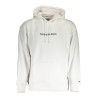 TOMMY HILFIGER MEN&39S WHITE ZIPPED SWEATSHIRT