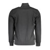 LA MARTINA MEN&39S BLACK ZIPPED SWEATSHIRT