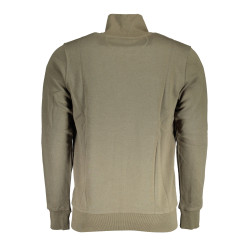 LA MARTINA MEN&39S GREEN ZIPPED SWEATSHIRT