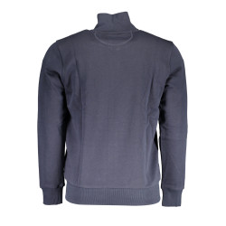 LA MARTINA MEN&39S BLUE ZIPPED SWEATSHIRT