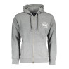 LA MARTINA MEN&39S GRAY ZIPPED SWEATSHIRT