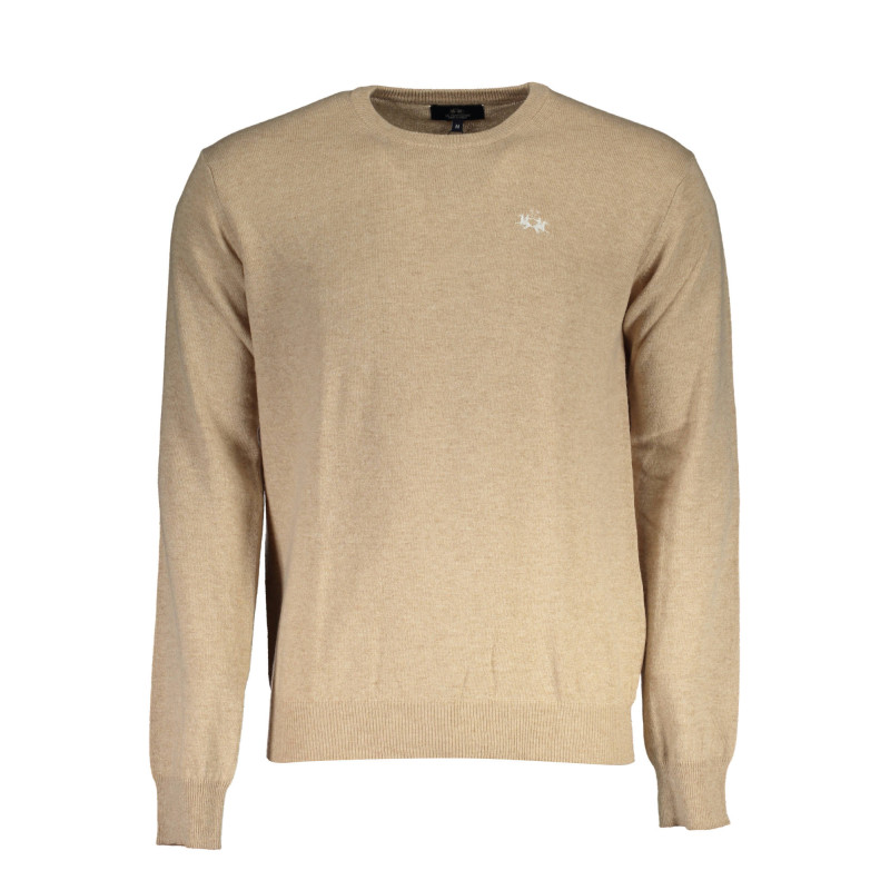 LA MARTINA MAN BEIGE SWEATER