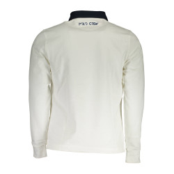 LA MARTINA POLO LONG SLEEVE MAN WHITE