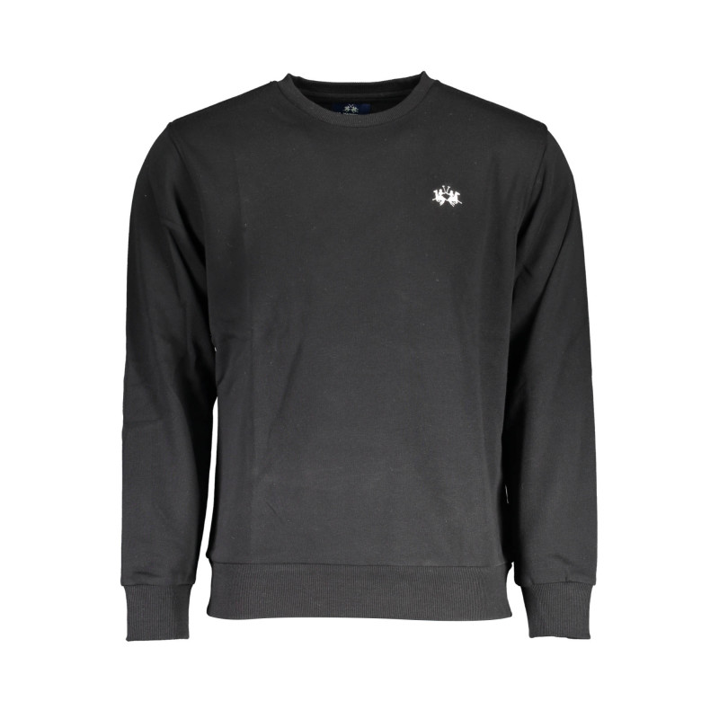 LA MARTINA SWEATSHIRT WITHOUT ZIP BLACK MAN