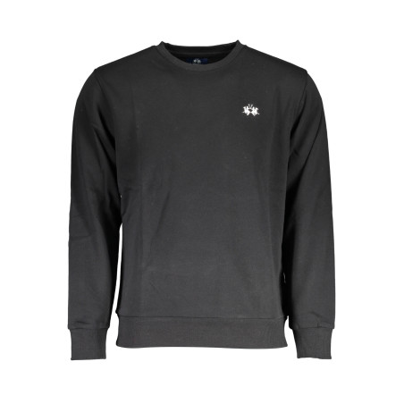 LA MARTINA SWEATSHIRT WITHOUT ZIP BLACK MAN