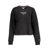 TOMMY HILFIGER SWEATSHIRT WITHOUT ZIP WOMEN BLACK