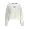 TOMMY HILFIGER WOMEN&39S WHITE SWEATSHIRT WITHOUT ZIP