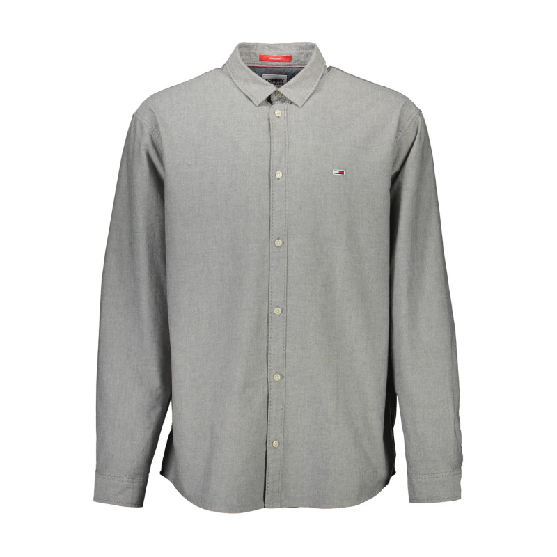 TOMMY HILFIGER MEN&39S LONG SLEEVE SHIRT GRAY