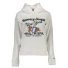 TOMMY HILFIGER WOMEN&39S WHITE SWEATSHIRT WITHOUT ZIP