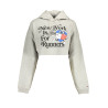 TOMMY HILFIGER FELPA SENZA ZIP DONNA GRIGIO