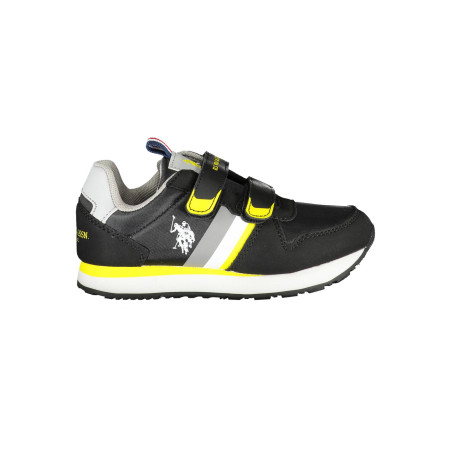 US POLO BEST PRICE BLACK KIDS SPORT SHOES