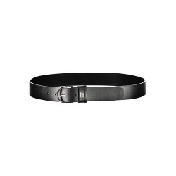 TOMMY HILFIGER LEATHER BELT WOMEN BLACK