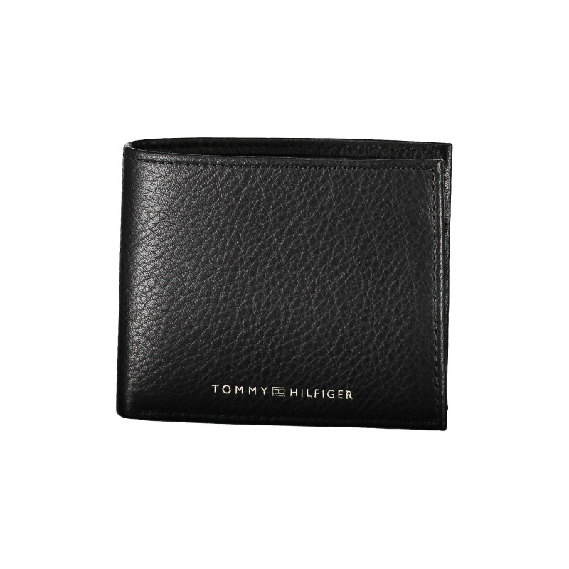 TOMMY HILFIGER BLACK MAN WALLET