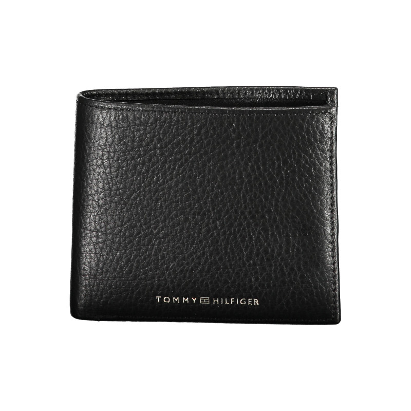 TOMMY HILFIGER BLACK MAN WALLET