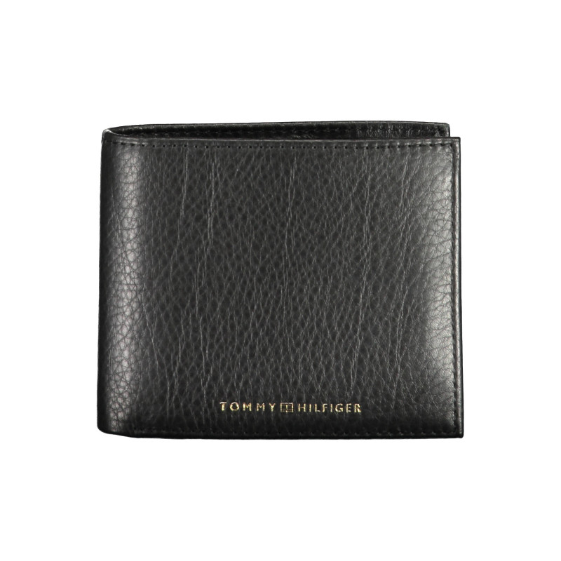 TOMMY HILFIGER BLACK MAN WALLET