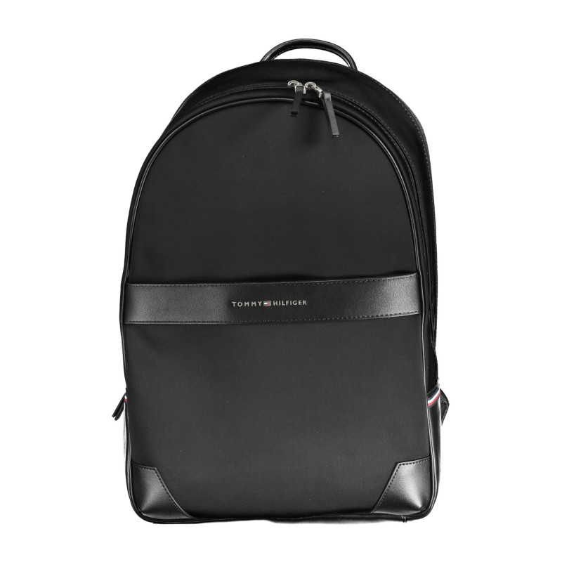 TOMMY HILFIGER MAN BLACK BACKPACK