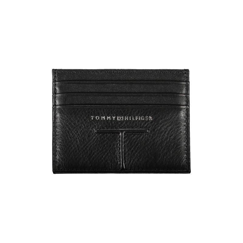 TOMMY HILFIGER BLACK MAN WALLET