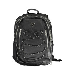 GUESS JEANS BLACK MAN BACKPACK