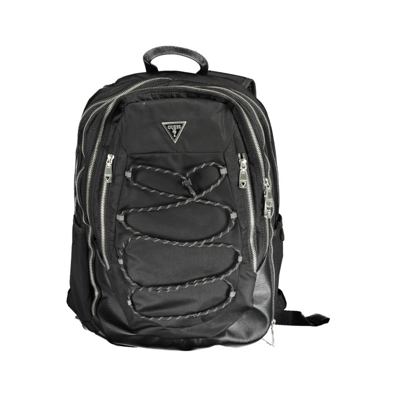 GUESS JEANS BLACK MAN BACKPACK